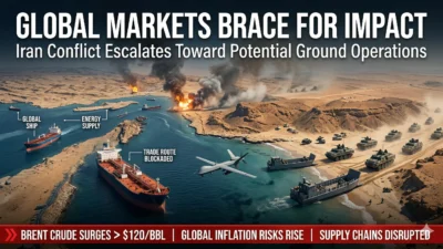 Global Markets Brace for Impact as Iran Conflict Escalates Toward Potential Ground Operations